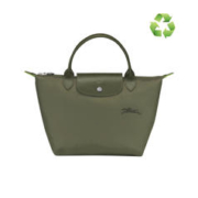 LONGCHAMP 珑骧 简约女包帆布包刺绣手提饺子包手拎包送礼