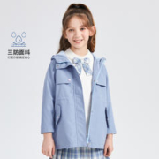 Deesha 笛莎 女童英伦风户外厚外套