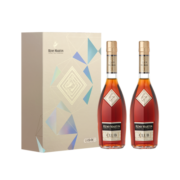 人头马（Remy Martin）洋酒 CLUB优质香槟区干邑白兰地 500ml 双支装 新年礼盒 年货送礼
