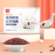 plus：光明鲜奶豆沙汤圆 380g 汤圆*3件