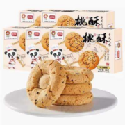 盼盼 黑芝麻桃酥饼干 100g*5盒