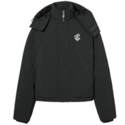 ROCA WEAR 白鸭绒龟背撞色连帽羽绒服可脱卸帽子冬季保暖外套男女