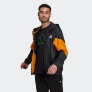 adidas 阿迪达斯 抗风透湿疏水连帽外套