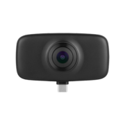 KanDao看到QooCam FUN 全景4K运动相机 Vlog相机 运动防抖全景通话 全景VR直播相机 黑色
