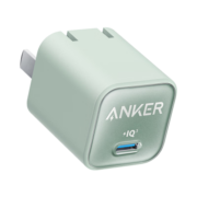 ANKER安克【体积缩小32%】安心充苹果充电器氮化镓快充电头苹果 iPhone15充电器头PD30W兼容20W 【30W氮化镓】安心充Pro自然绿