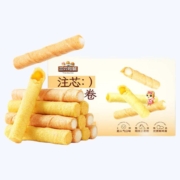 概率券：三只松鼠注心蛋酥卷 400g/盒