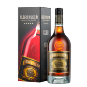 张裕 五星金奖白兰地 700ml 单瓶装 洋酒礼盒年货送礼