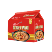 统一方便面 红烧牛肉味 五连包 100g*5袋装