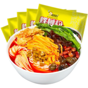 好欢螺螺蛳粉加辣加臭柳州特产螺丝粉酸辣粉袋装速食米粉 加量原味400g*5袋
