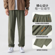 马克华菲 2024年男春季新款工装裤时尚百搭户外长裤弹力运动休闲裤