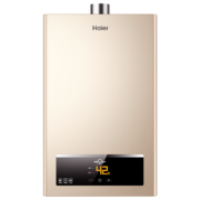 京东百亿补贴：Haier 海尔 JSQ25-13UTS(12T) 强排式燃气热水器 13L 天然气