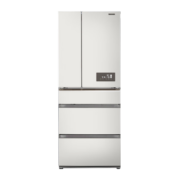 松下（Panasonic）532升大容量多门冰箱 全开抽屉 银离子kang菌 无霜风冷 NR-EE53WGB-W 暖光白  以旧换新