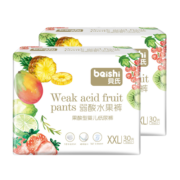 貝氏（beishi）纸尿裤男女宝宝通用弱酸水果裤超薄透气柔软尿不湿 XXL码60片