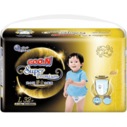 大王鎏金系列尿不湿婴儿成长裤尿裤 小短裤L32(适合9-14KG)