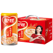 plus会员:银鹭八宝粥速食粥方便早餐桂圆莲子八宝粥 360g*12罐*2件