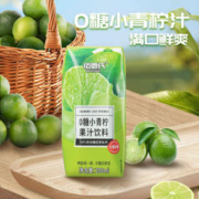BAIENSHI 佰恩氏 小青柠汁饮料NFC非浓缩还原0脂饮品果汁果味饮料200ml*12瓶