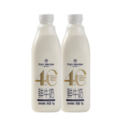 京东百亿补贴:1号会员店（One's Member）4.0g乳蛋白鲜牛奶1kg*2瓶