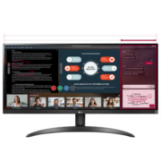 LG 29英寸 21:9 HDR IPS 超宽带鱼屏 sRGB99% FreeSync 窄边 阅读模式 低闪屏 办公显示器29WP500