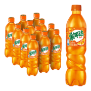 限地区、Plus会员:百事可乐 美年达 橙味 500ml*12瓶 整箱装（需买2件）