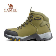 CAMEL 骆驼 户外雪地靴男2024春季防滑耐磨休闲鞋东北高帮运动鞋