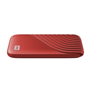 西部数据 NVMe 固态移动硬盘 My Passport SSD 随行外接金属外壳 Type-C接口 星火红-(传输速度1050MB/s） 1TB( 官方标配)