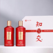 XIJIU 习酒 知交酒（知行礼云喜）双瓶礼盒_500mL*2瓶酱香型白酒