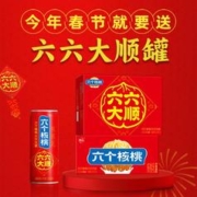 年货礼盒 六六大顺核桃乳240ml*16罐