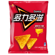 多力多滋 （Doritos）零食 休闲食品 玉米片 劲浓芝士味140克*8件