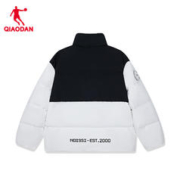 QIAODAN 乔丹 中国乔丹质燥抗寒羽绒服男2023冬季短款保暖防泼水科技外套男