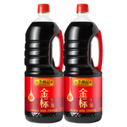 李锦记 金标生抽1.52kg*2   0添加香精 一级酱油 拌焖炖炒调味