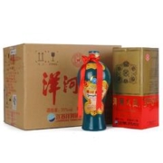 YANGHE 洋河 大曲老天蓝55度500ml*6瓶浓香型白酒纯粮食白酒