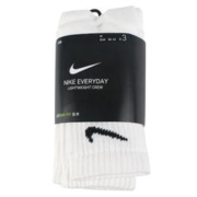 88VIP会员：NIKE 耐克 袜子男袜女袜新款三双装篮球运动袜SX7676-100