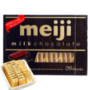 88VIP会员：meiji 明治 钢琴巧克力 牛奶味 120g