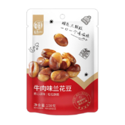 华味亨 坚果零食 牛肉味兰花豆100g*12件（多种口味，夏威夷果、巴坦木、核桃仁、甘栗仁等任选）