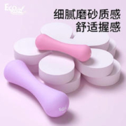 ECO BODY 小哑铃女士杠铃瑜伽儿童家用器材铸铁浸塑训练臂肌1-2-3公斤