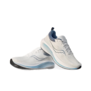 Saucony索康尼澎湃3缓震男跑鞋慢跑训练运动鞋白兰42.5