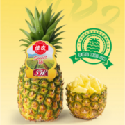 Goodfarmer 佳农 菲律宾菠萝 单果900g+*2个装*4件