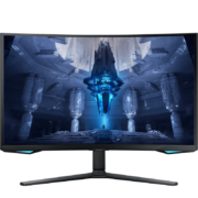 SAMSUNG 三星 S32BG754NC 32英寸 曲面 FreeSync 显示器（3840×2160、165Hz、DCI-P3 95%、HDR2000）