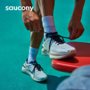 Saucony索康尼啡迅3减震跑步鞋男软底支撑运动鞋慢跑训练轻便跑鞋子 白卡基31【推荐色】 43