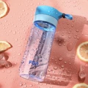 富光 FS1060-500 塑料水杯 500ml 蓝色