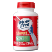 Move Free氨糖软骨素维骨力美国进口MSM加钙片 盐酸氨基葡萄糖成人中老年【绿瓶】缓解关节痛 养护缓痛绿瓶120粒