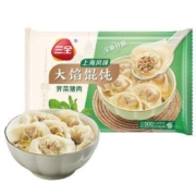 三全大馅馄  内含高汤料包荠菜猪肉馄饨 40只500g*6件