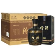 3.8焕新：汾酒 黑坛金奖20 清香型白酒 53度 475ml*6瓶 整箱装