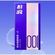 情人节好礼、PLUS会员：京东京造 heyLAN /推浪 聚氨酯001安全套 12只装 光面水脱型