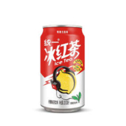 统一 冰红茶 罐装柠檬红茶饮料 310ML*24罐