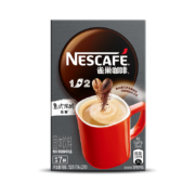 首单礼金：Nestlé 雀巢 1+2 特浓 低糖即溶咖啡 意式浓醇 91g