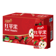 PLUS会员、首购礼金：惠尔康果汁饮料红苹果 清爽饮品 248ml*24盒 整箱饮料 礼盒装 年货送礼