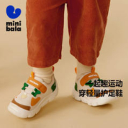 迷你巴拉巴拉 男童女童运动鞋宝宝轻便透气舒适柔软儿童休闲童鞋