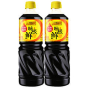 李锦记 味极鲜1.2kg*2特级酱油 零添加防腐剂
