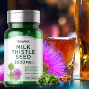 PipingRock 美国朴诺 高浓度护肝片奶蓟草 100粒